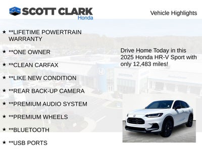 2025 Honda HR-V Sport