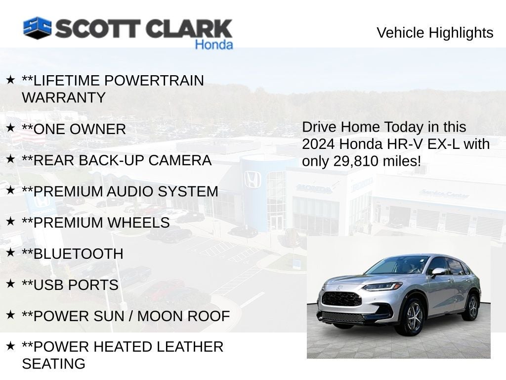 2024 Honda HR-V EX-L
