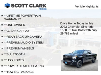 2023 Chevrolet Silverado 1500 LT Trail Boss