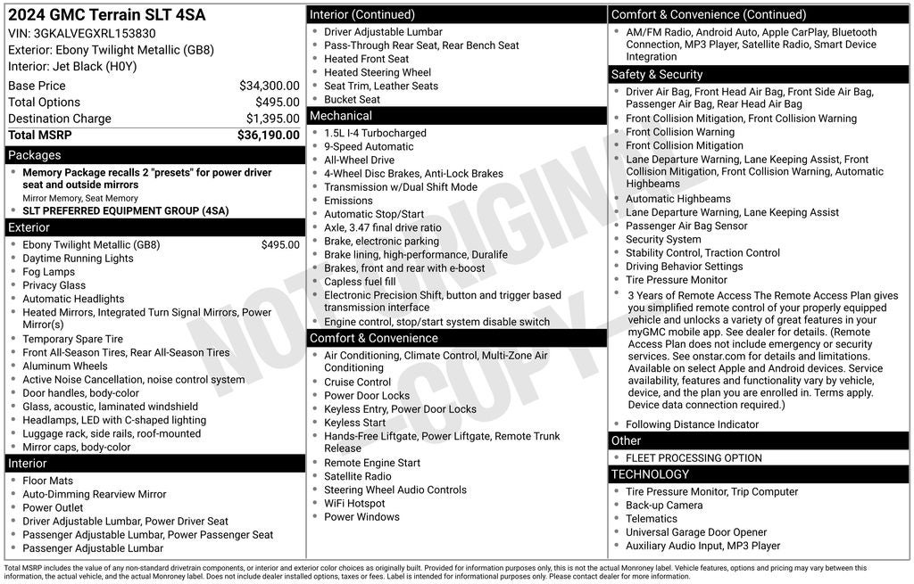 2024 GMC Terrain SLT