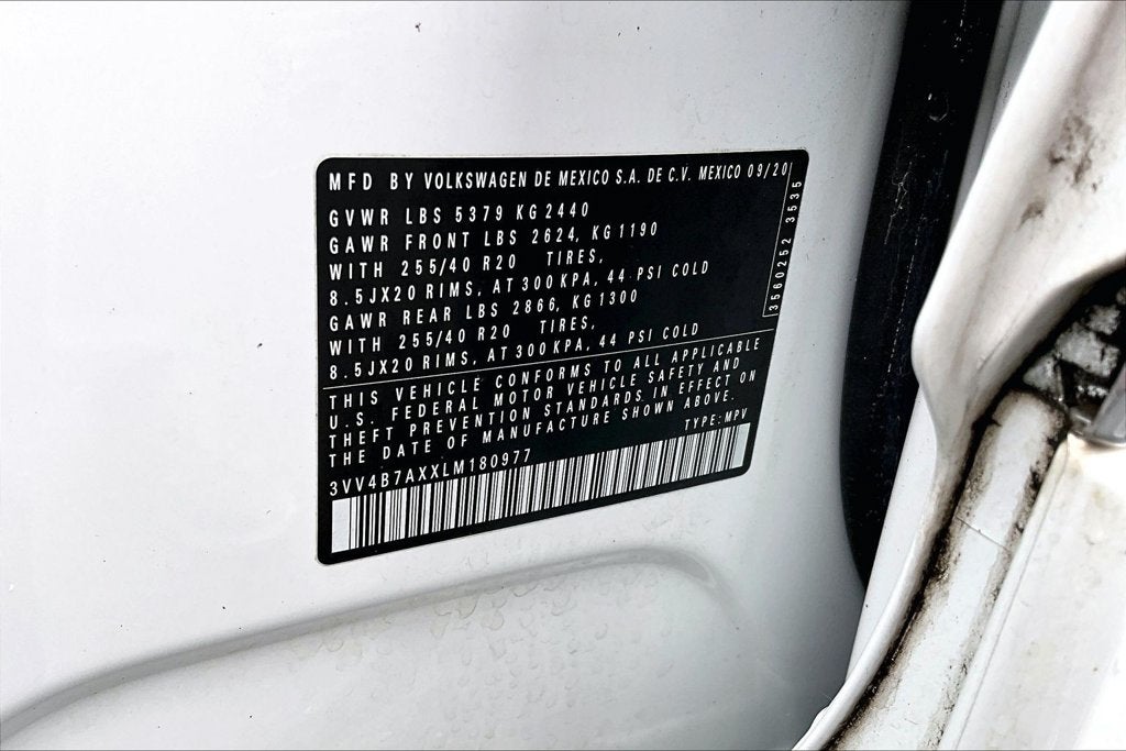 2020 Volkswagen Tiguan SEL Premium R-Line