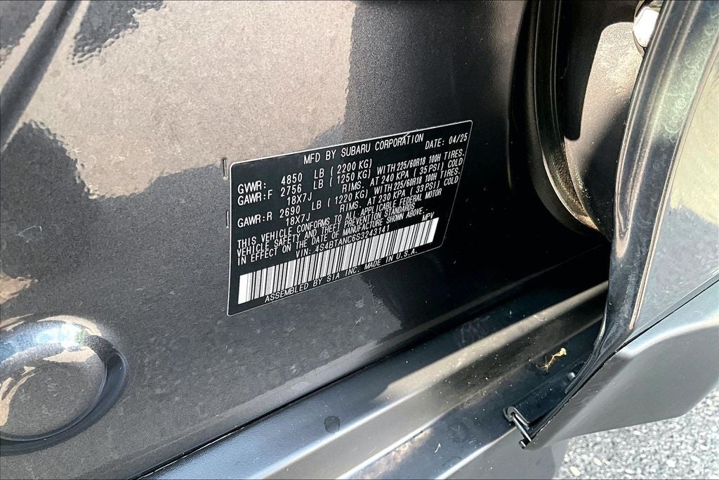 2025 Subaru Outback Limited