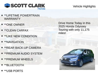 2025 Honda Odyssey Touring