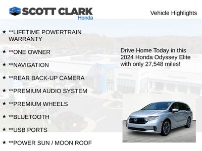 2024 Honda Odyssey Elite