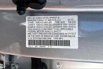 2023 Honda Passport TrailSport