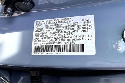 2022 Honda Passport TrailSport