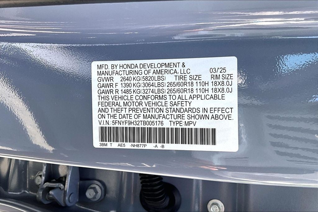 2026 Honda Passport RTL Blackout