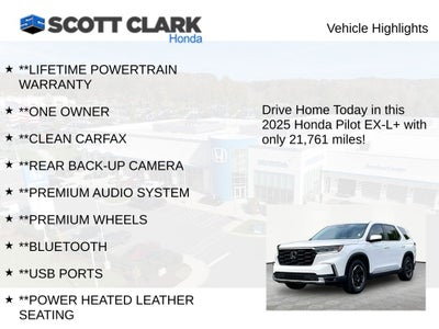 2025 Honda Pilot EX-L+