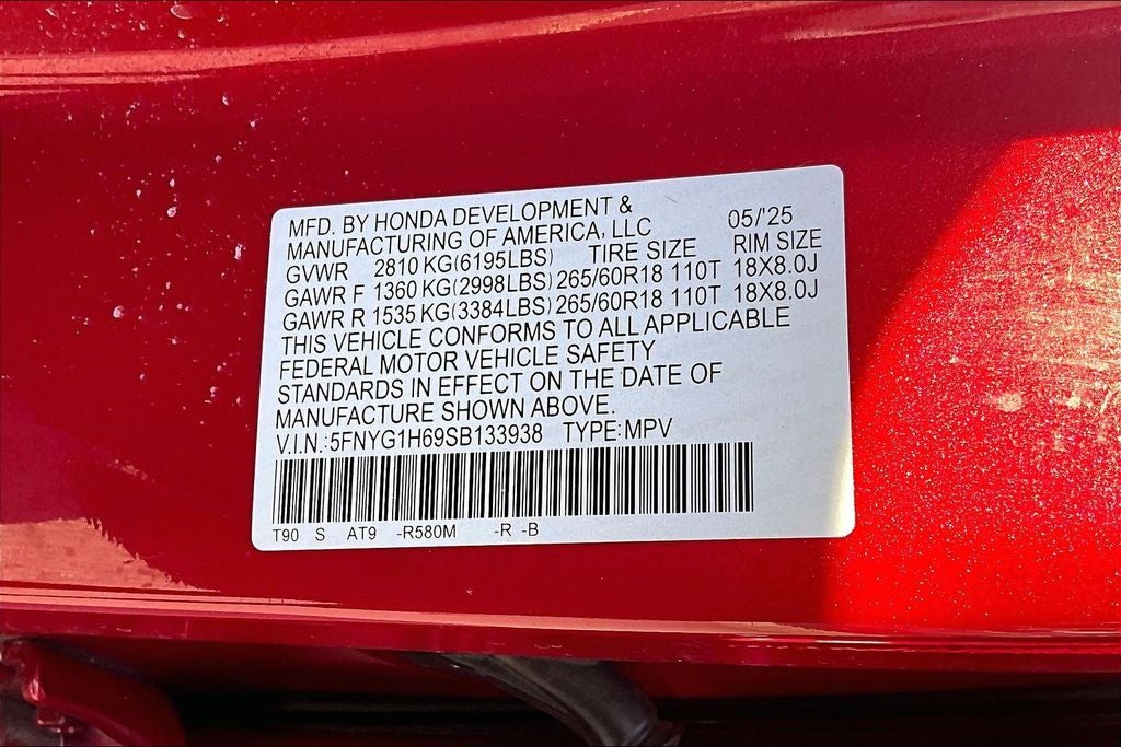 2025 Honda Pilot TrailSport