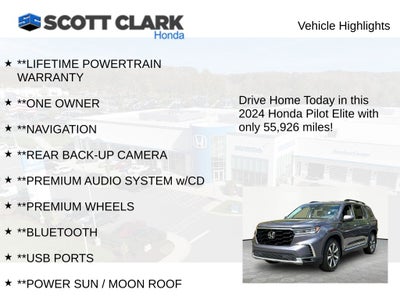 2024 Honda Pilot Elite