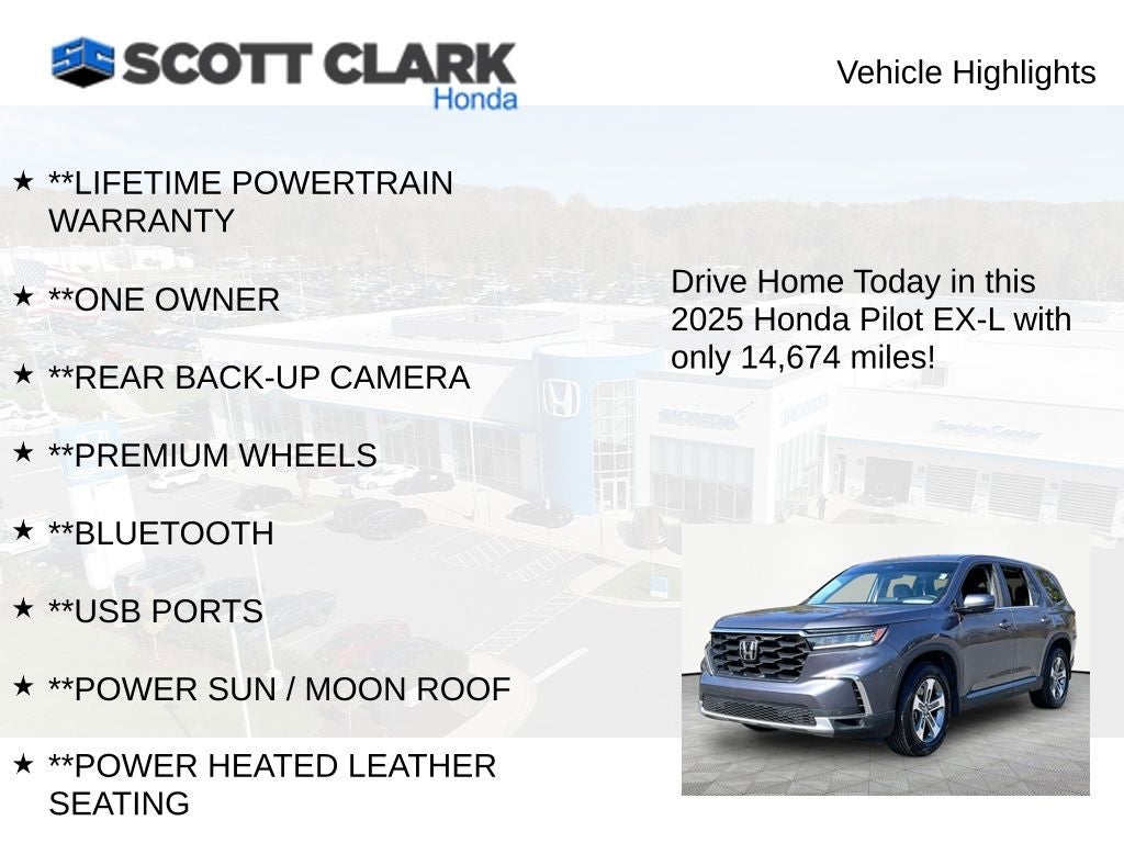 2025 Honda Pilot EX-L
