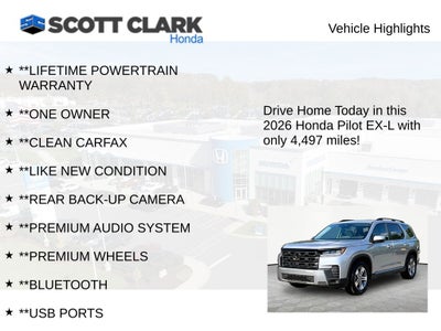 2026 Honda Pilot EX-L