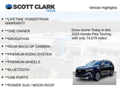 2025 Honda Pilot Touring