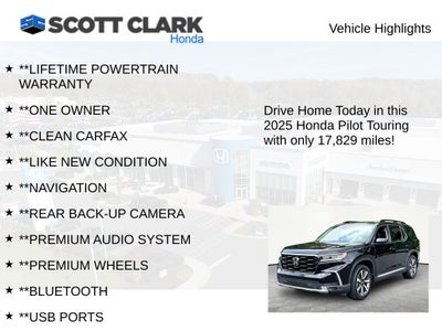 2025 Honda Pilot Touring
