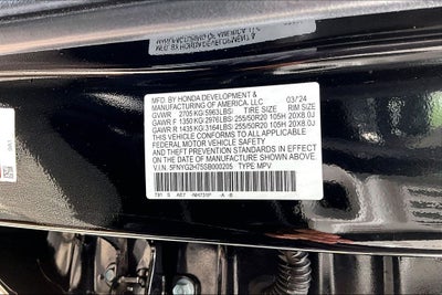 2025 Honda Pilot Touring