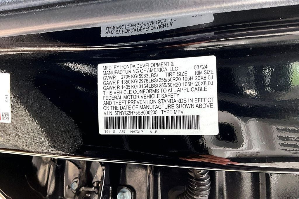 2025 Honda Pilot Touring