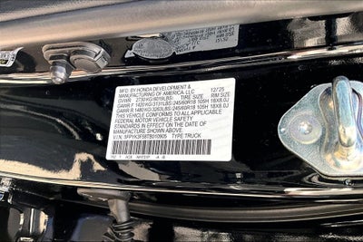 2026 Honda Ridgeline RTL