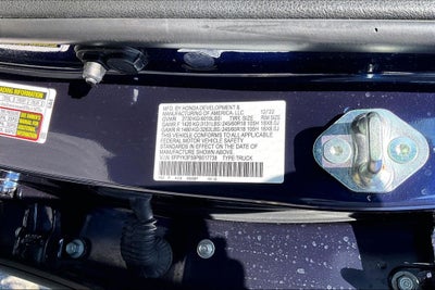 2023 Honda Ridgeline RTL