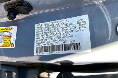 2024 Honda Ridgeline TrailSport