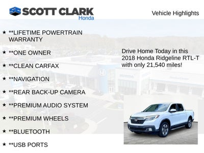 2018 Honda Ridgeline RTL-T