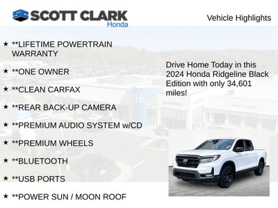 2024 Honda Ridgeline Black Edition