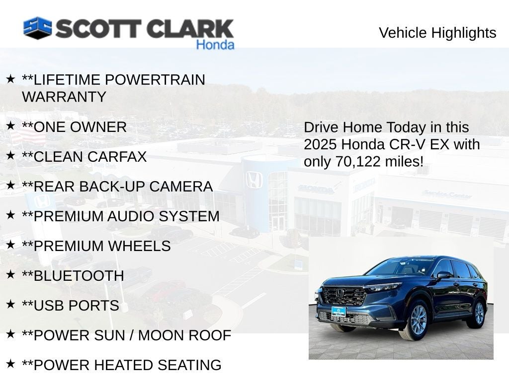 2025 Honda CR-V EX
