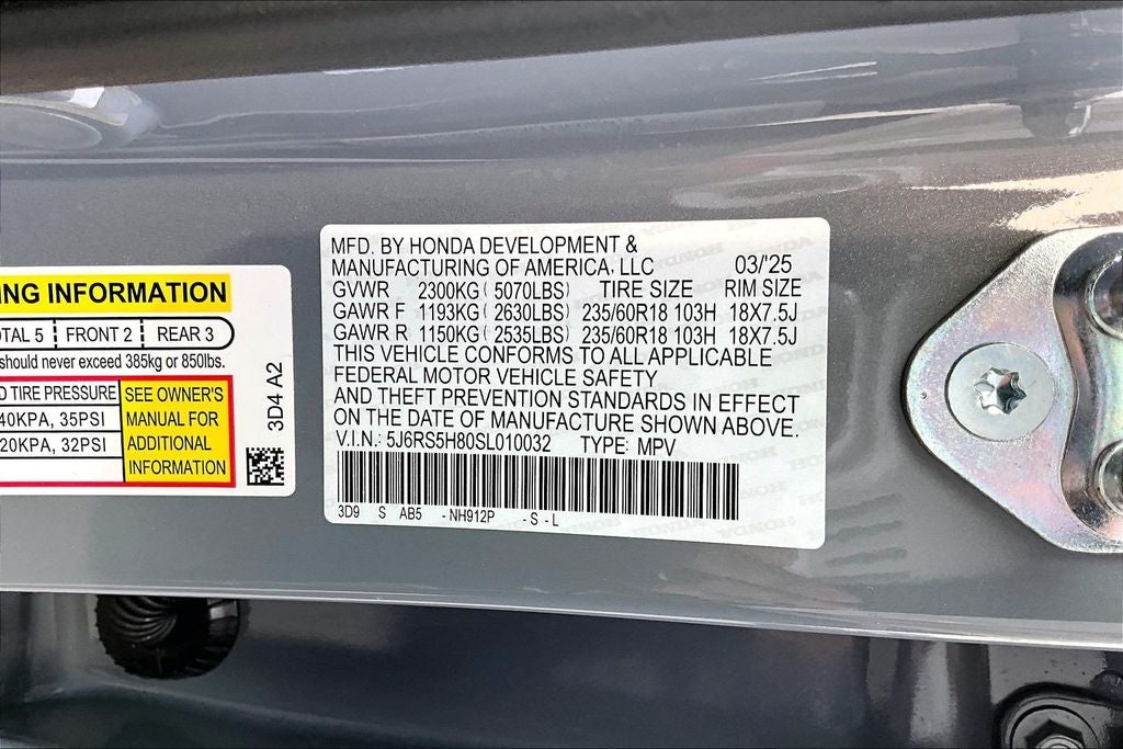 2025 Honda CR-V Hybrid Sport-L