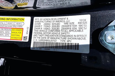 2025 Honda CR-V Hybrid Sport-L