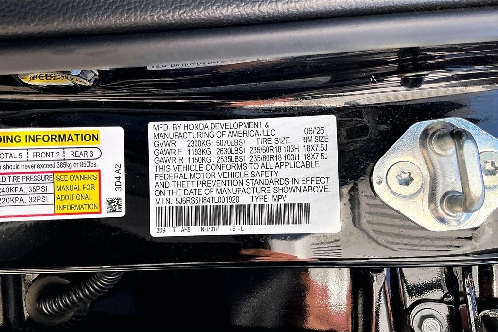 2026 Honda CR-V Hybrid Sport-L