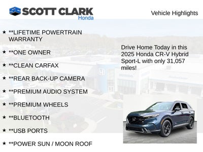2025 Honda CR-V Hybrid Sport-L