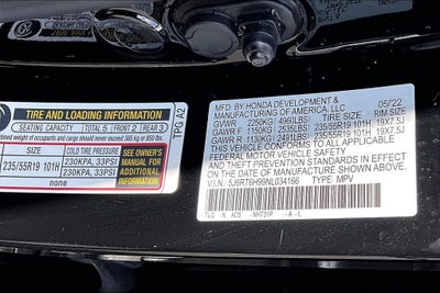 2022 Honda CR-V Hybrid Touring