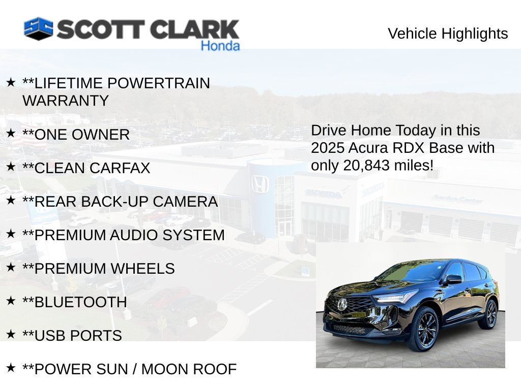 2025 Acura RDX SH-AWD