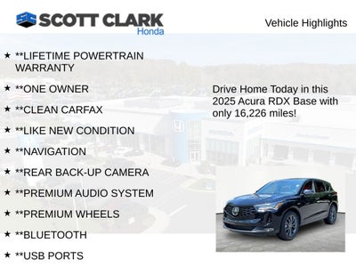 2025 Acura RDX w/A-Spec Package