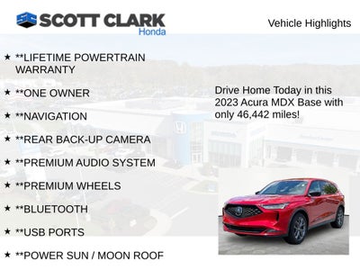 2023 Acura MDX w/A-Spec Package
