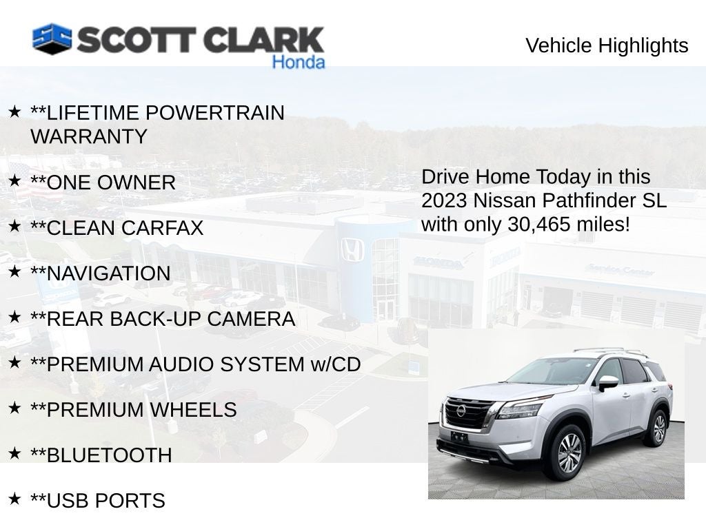 2023 Nissan Pathfinder SL