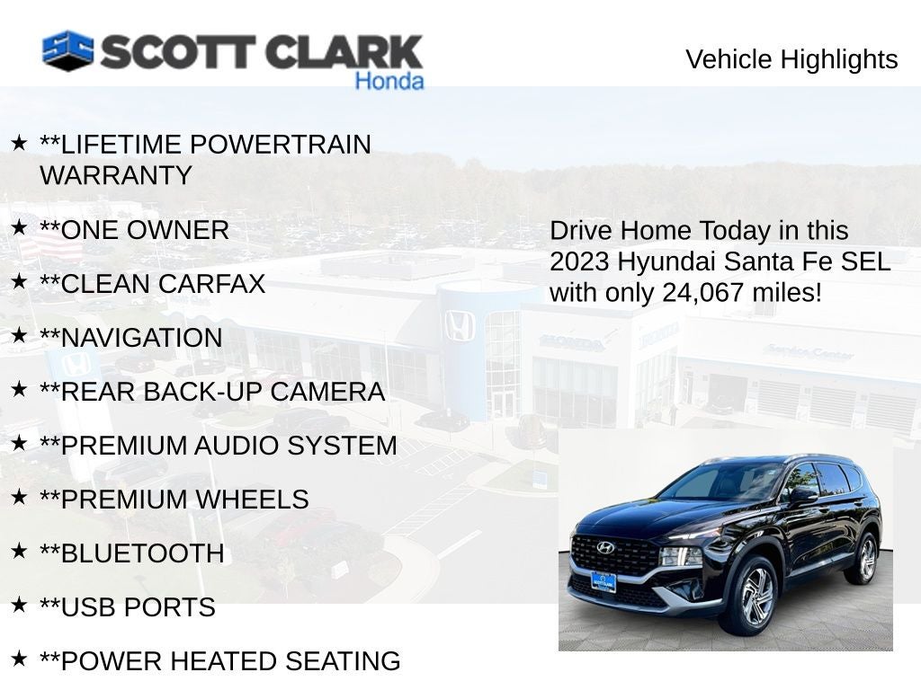 2023 Hyundai Santa Fe SEL
