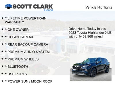 2023 Toyota Highlander XLE