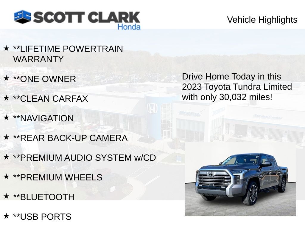 2023 Toyota Tundra Limited