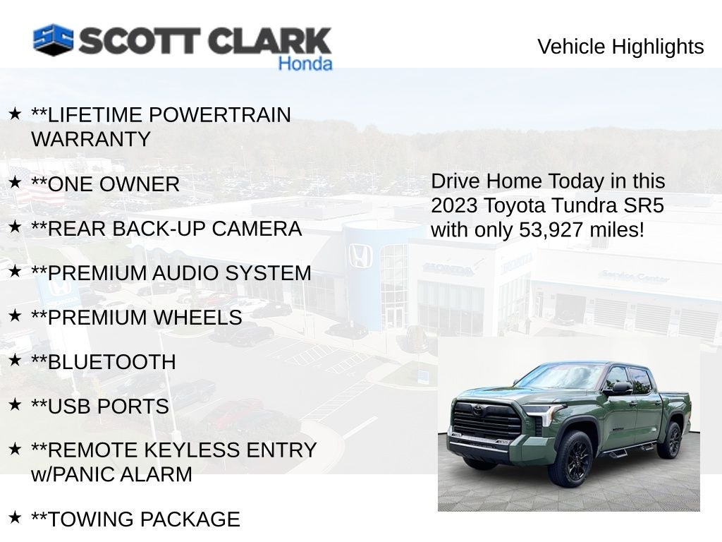 2023 Toyota Tundra SR5