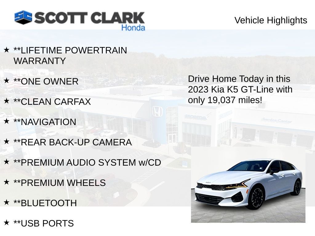 2023 Kia K5 GT-Line