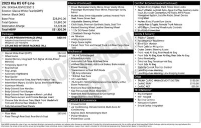 2023 Kia K5 GT-Line