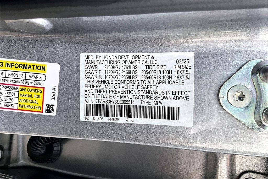 2025 Honda CR-V EX-L