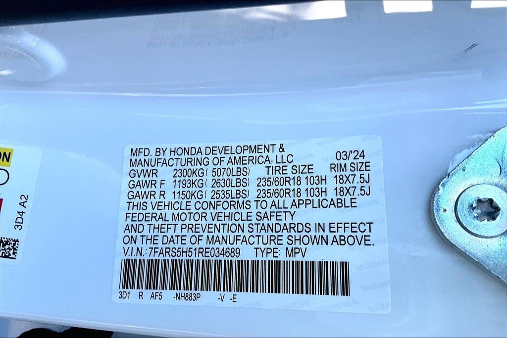 2024 Honda CR-V Hybrid Sport
