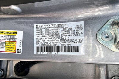 2025 Honda CR-V Hybrid Sport