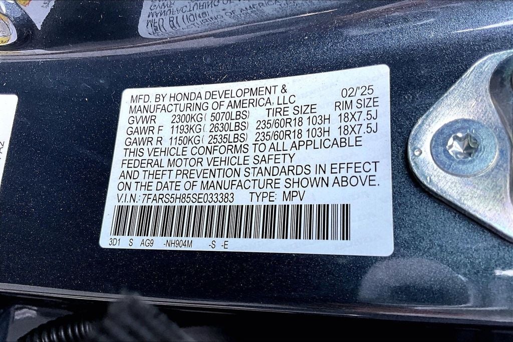 2025 Honda CR-V Hybrid Sport-L