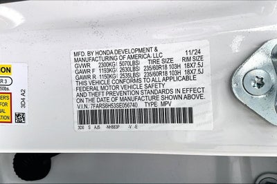 2025 Honda CR-V Hybrid Sport