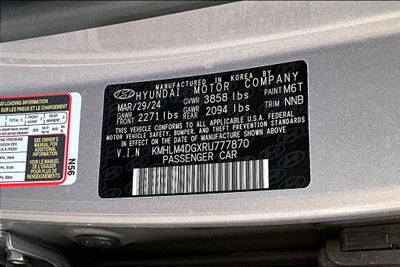 2024 Hyundai Elantra SEL