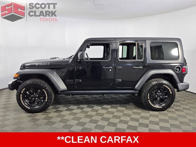 2021 Jeep Wrangler Unlimited Willys 4D Sport Utility