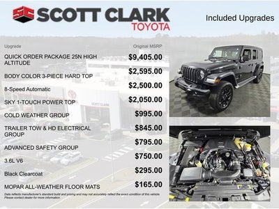2021 Jeep Wrangler Unlimited Sahara High Altitude 4D Sport Utility