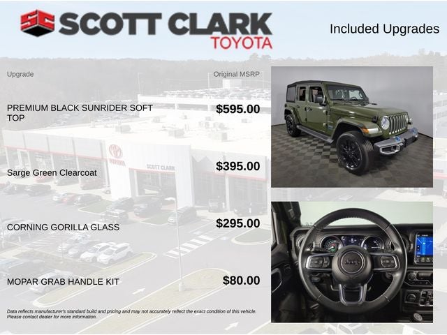 2022 Jeep Wrangler Unlimited Sahara 4xe 4D Sport Utility